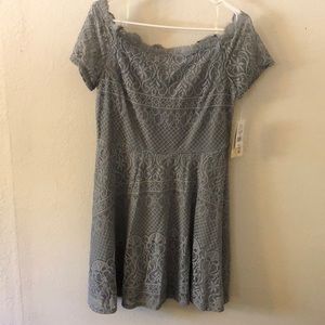 Off Shoulder Lace Dress